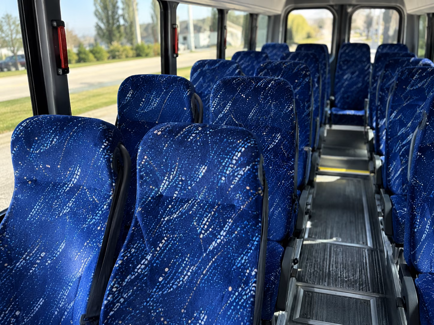 yakima 18 passenger minibus interior