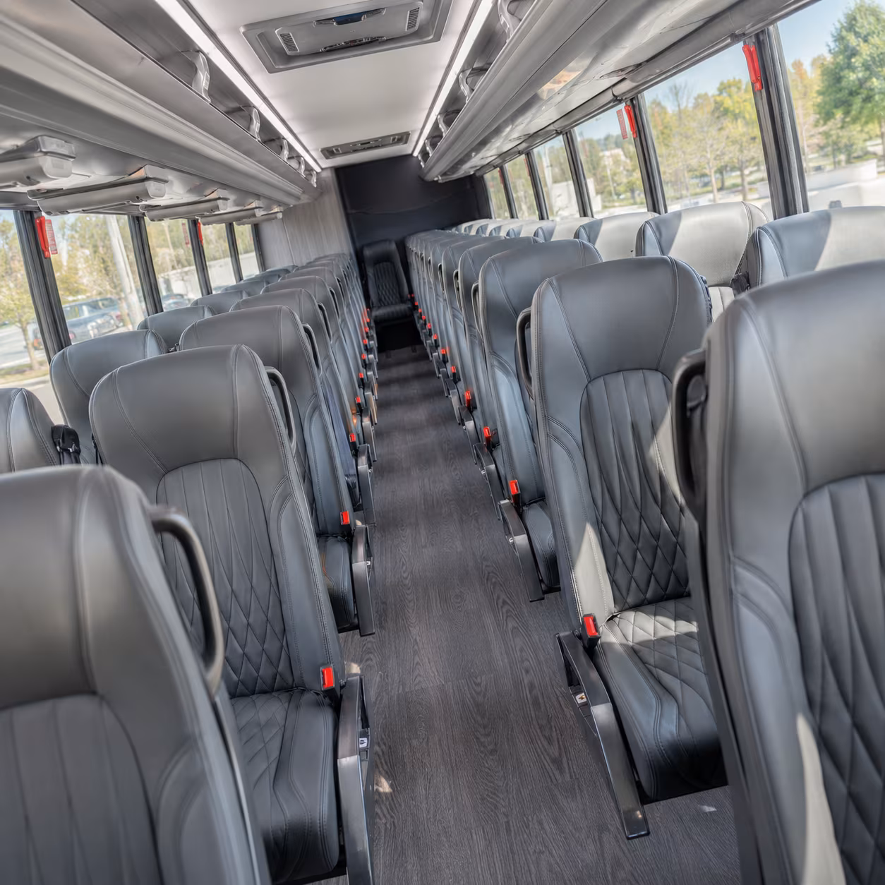 yakima 25 passenger minibus interior