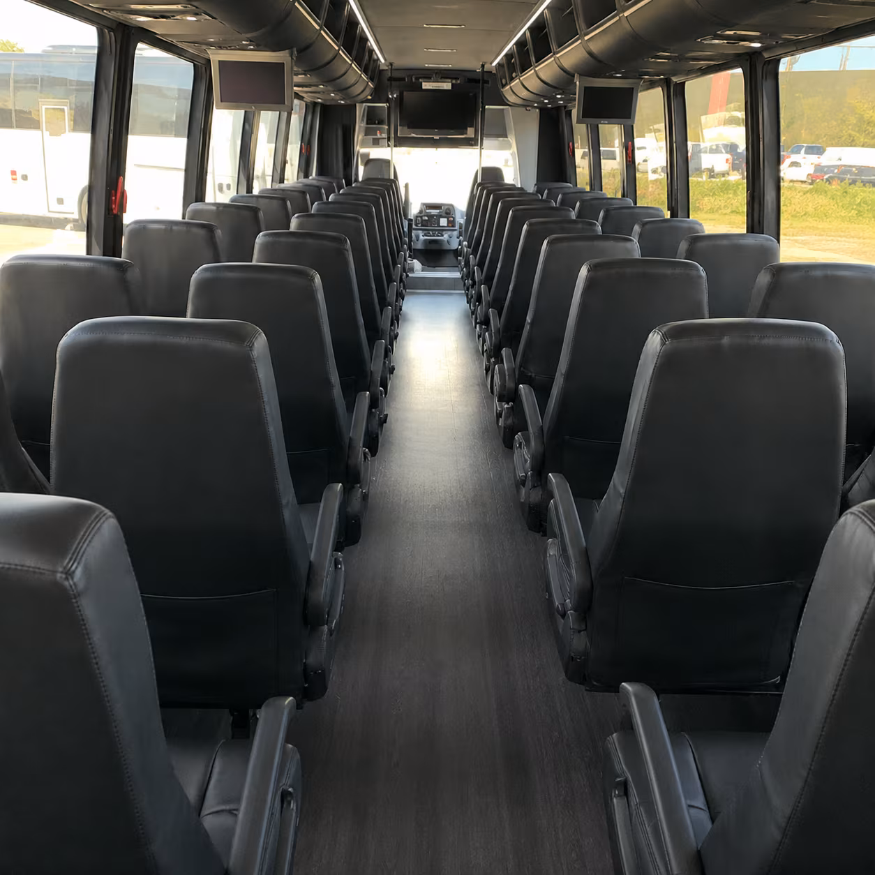yakima 28 passenger minibus inside