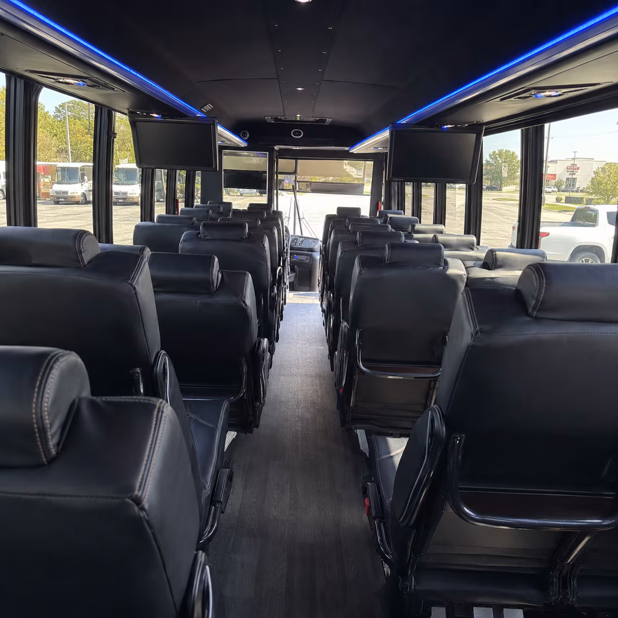 yakima 28 passenger minibus interior