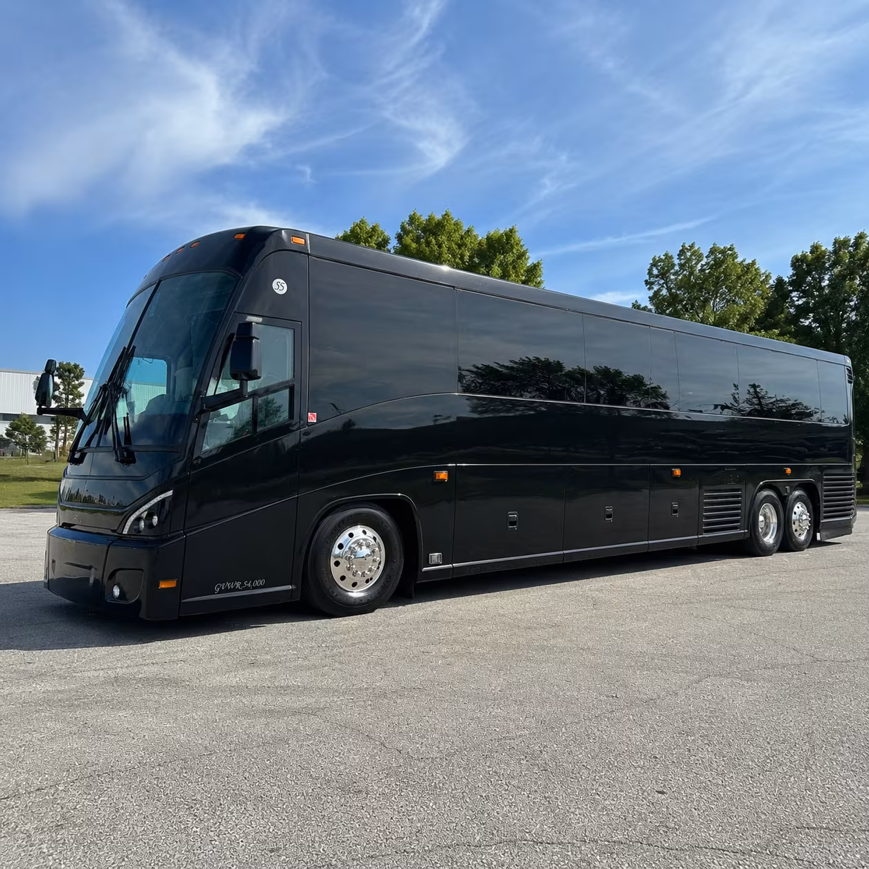 yakima 47 passenger charter bus