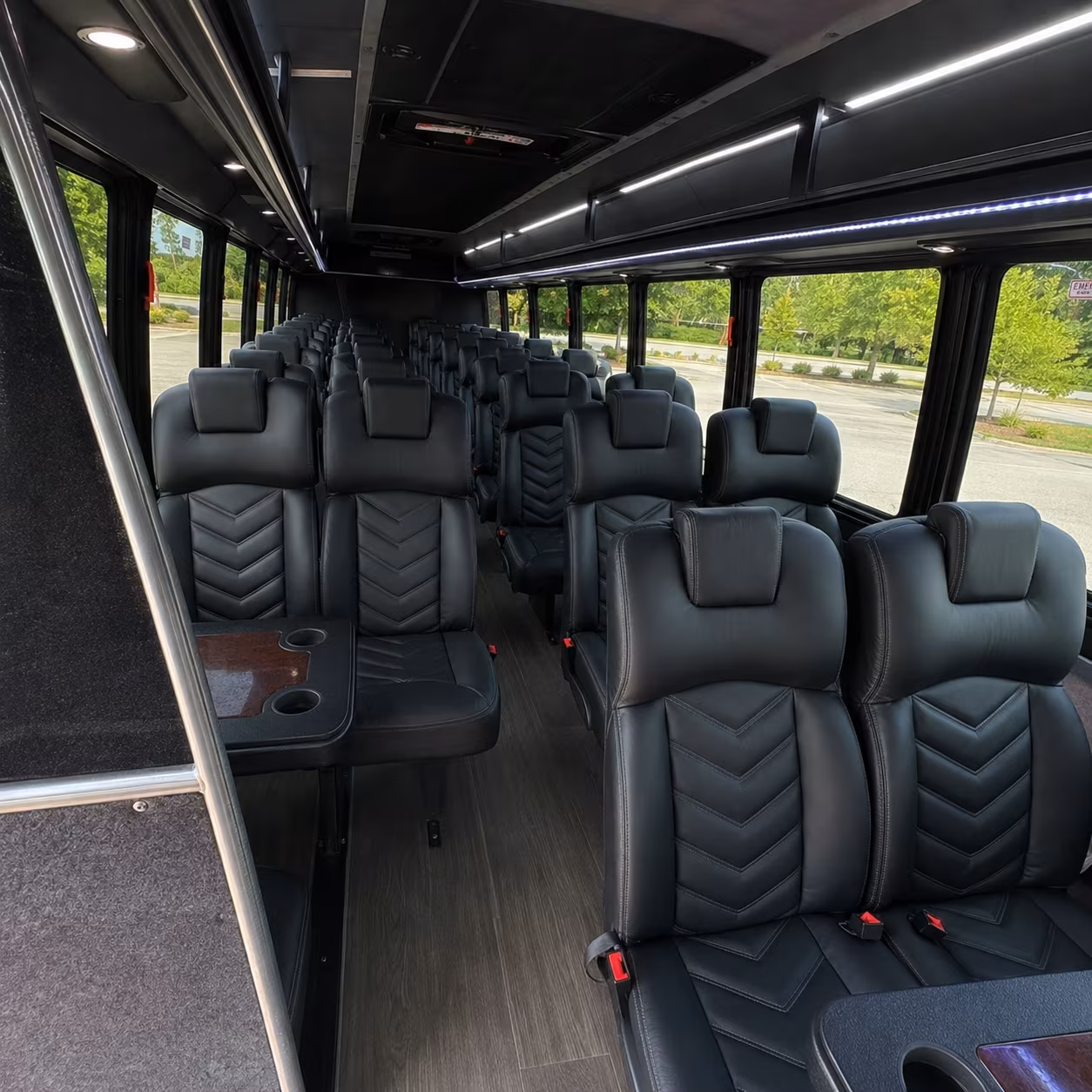 yakima corporate transportation onboard seating